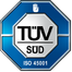 TUV SUD ISO 45001 certified