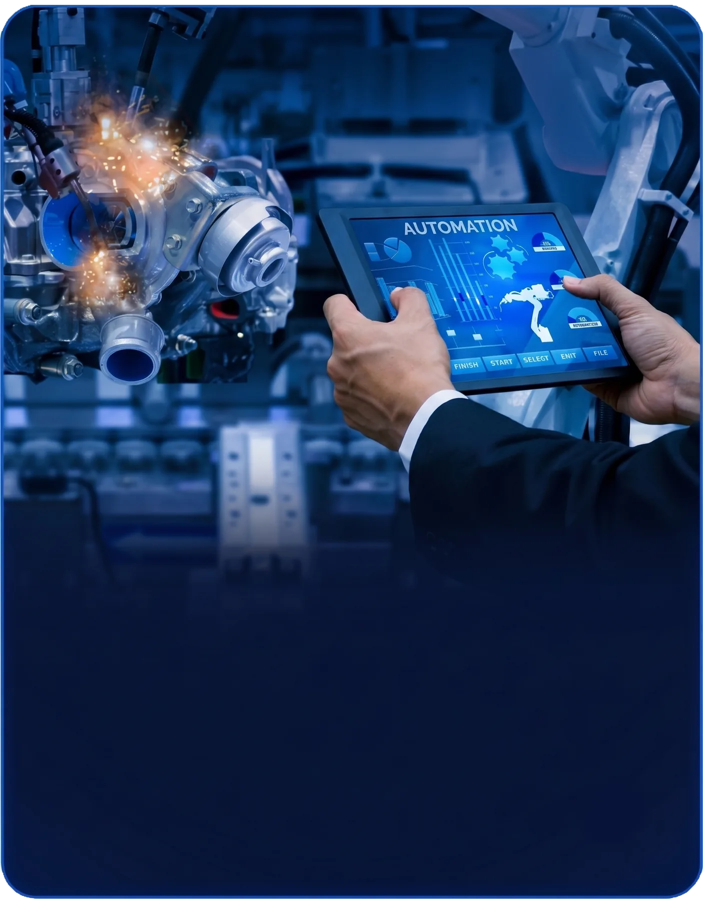 Control Panels for Automotive & Tire Manufacturing | TSR Extruder & Mixer Panels | CSE Solutions